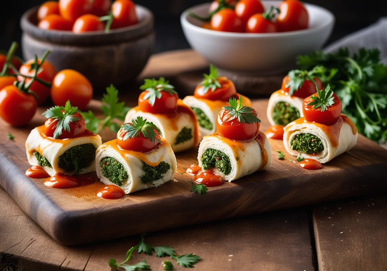 Spice‑Leaf Fish Roulades with Herbs