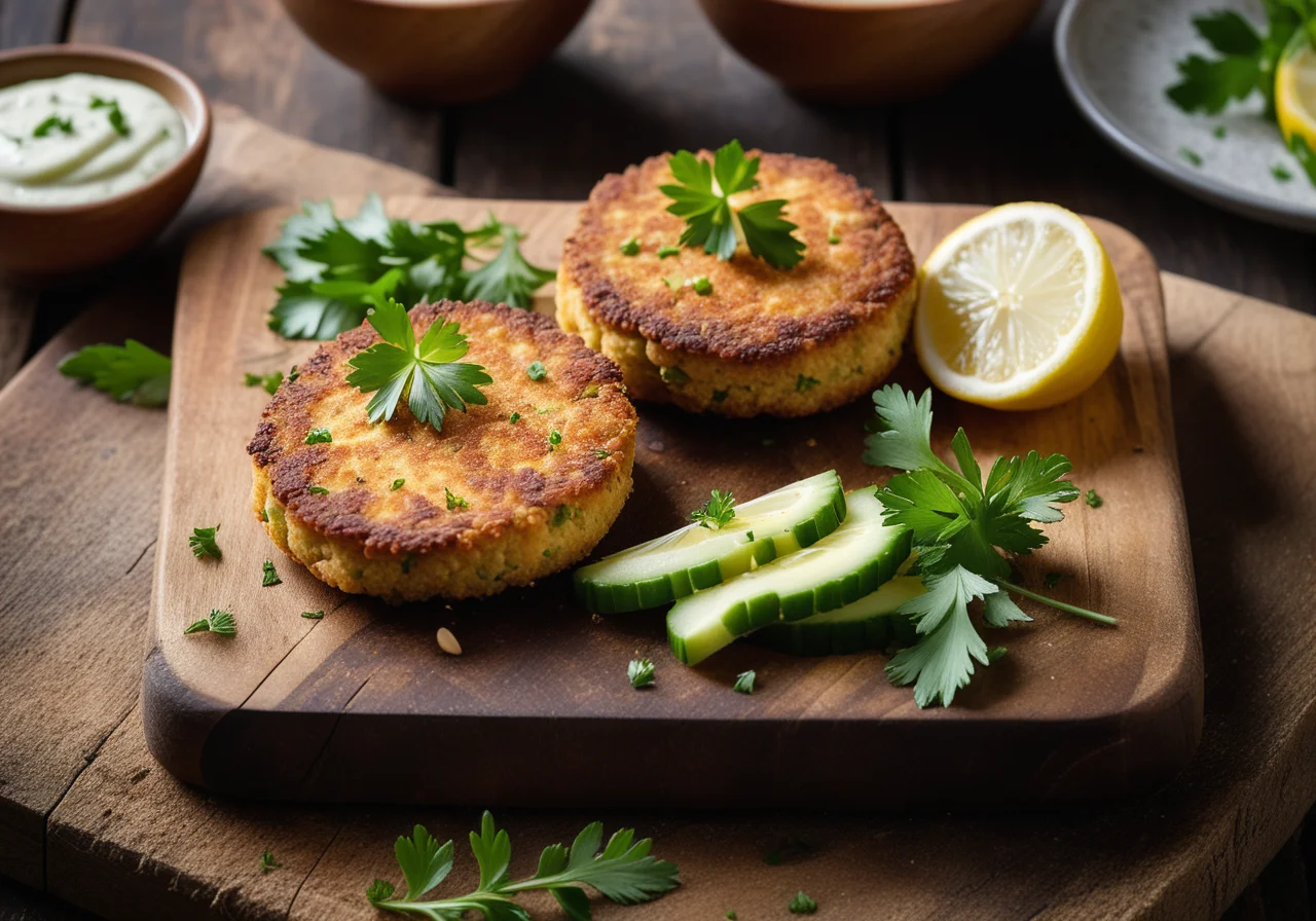 Fish-Almond Patties