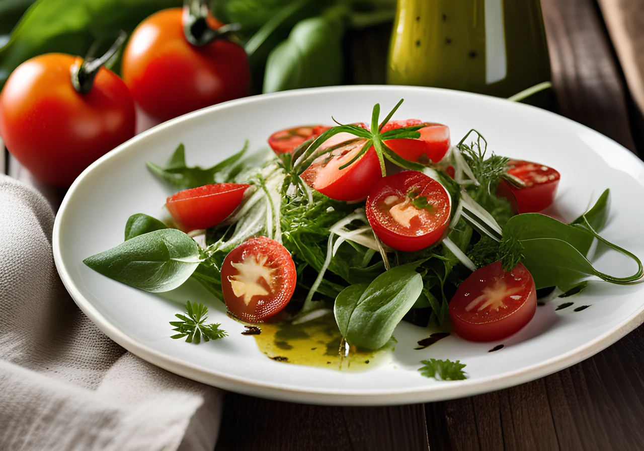 Garlic Herb Salad Dressing