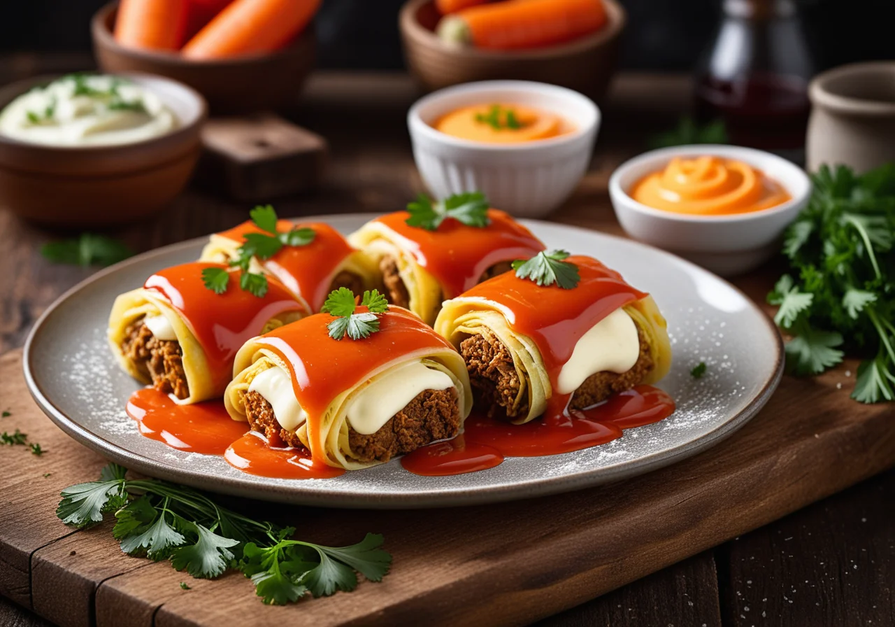 Cabbage Rolls with Cream Cheese Filling