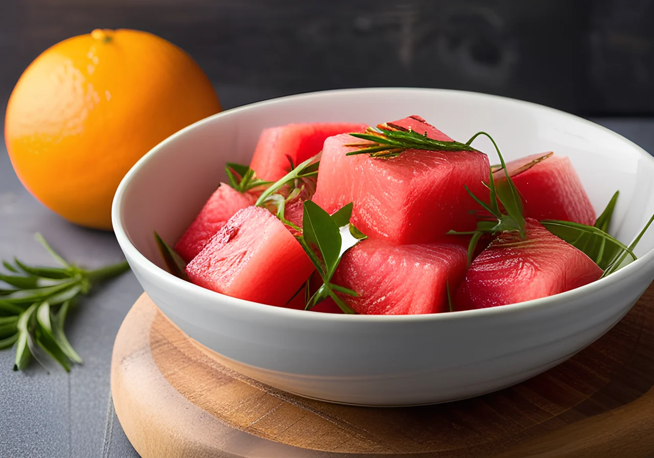 Watermelon-Orange Salad
