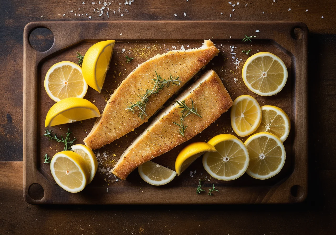 Baked Hornfish with Lemon