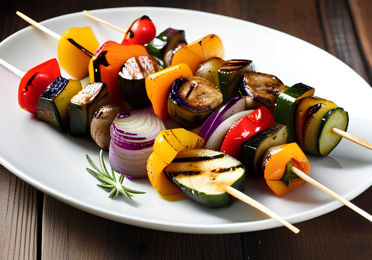 Grilled Vegetable Skewers
