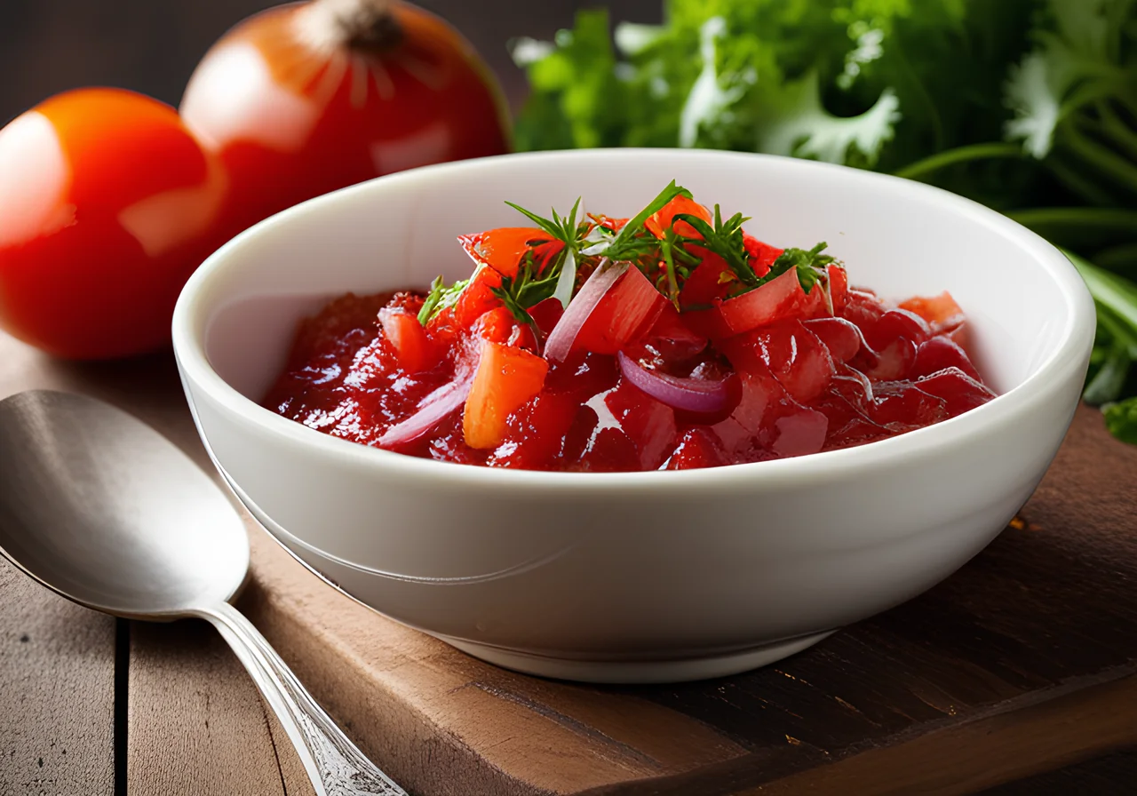 Onion and Tomato Chutney