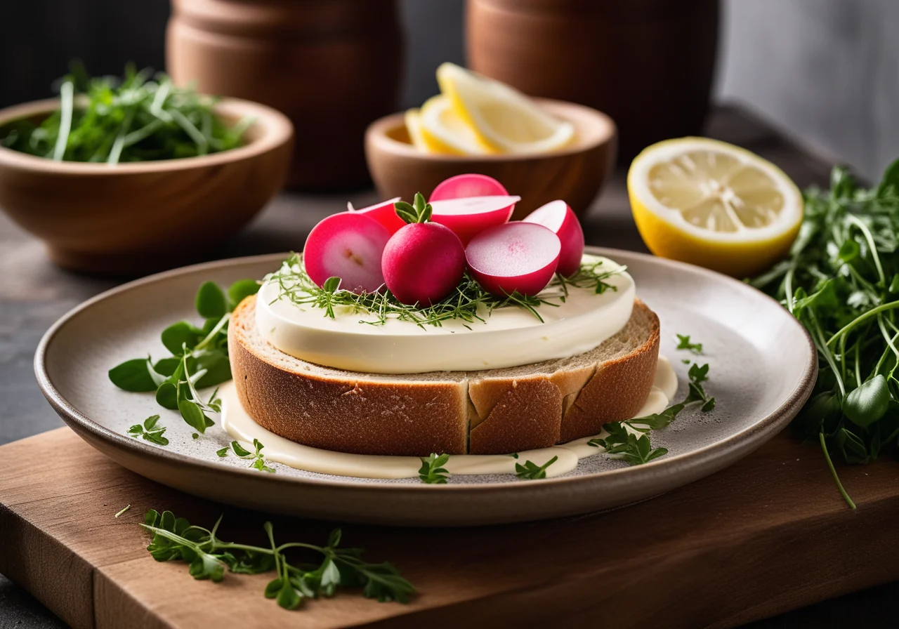 Smoked Salmon Sandwich Bread
