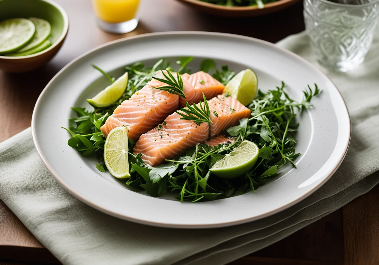 Salmon Fillet in Marinade