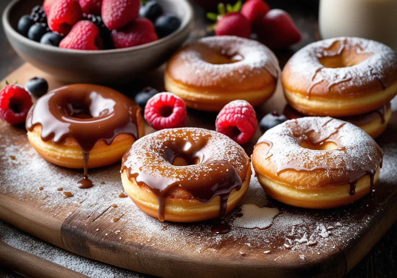 Frying Donuts in the Pan
