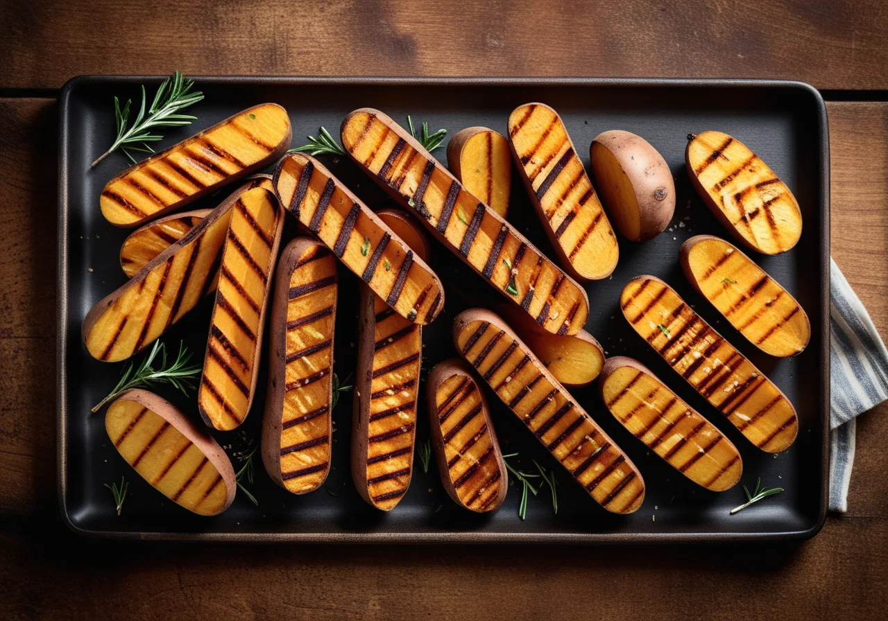 Grilled Sweet Potato