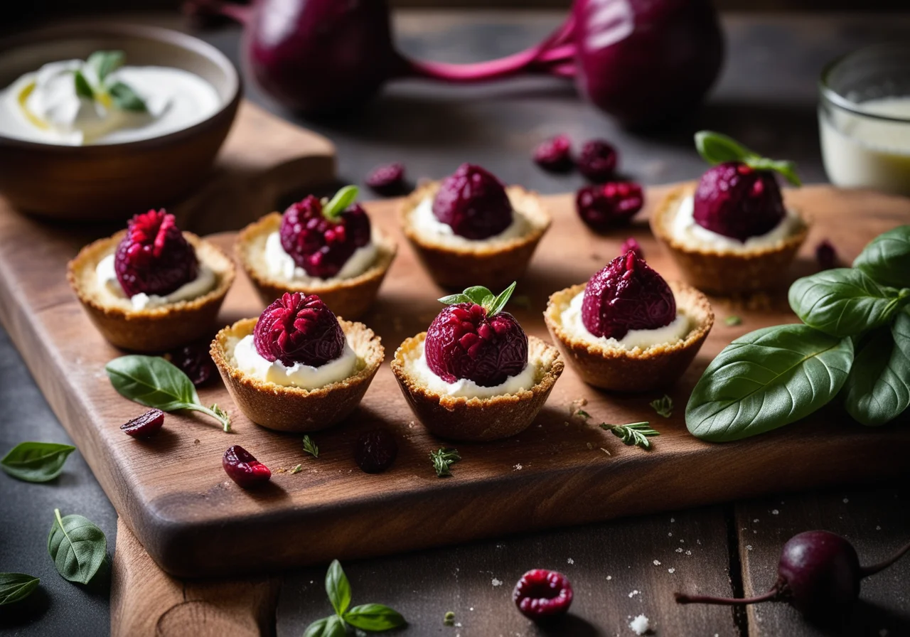 Beetroot with Cheese Filling