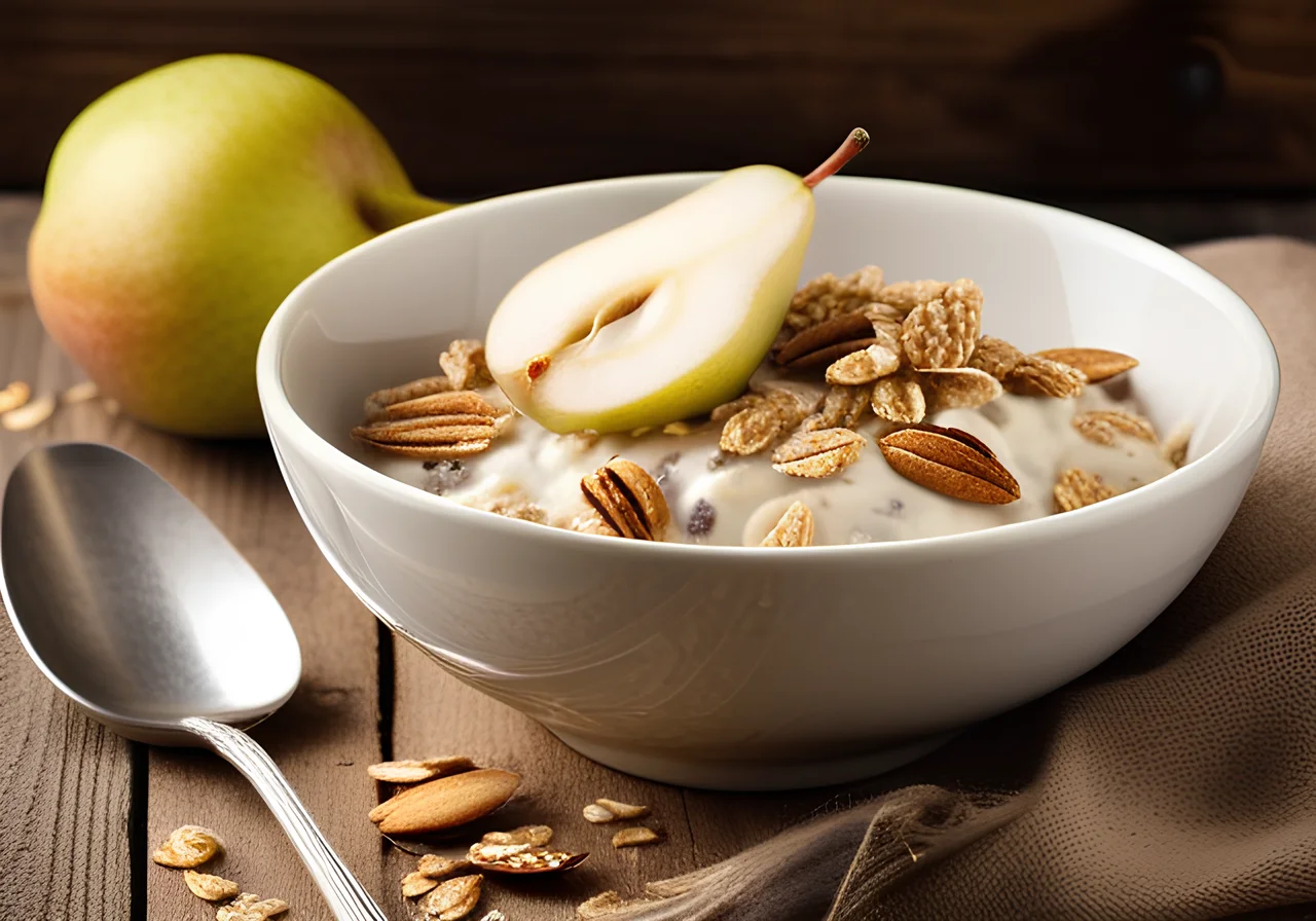Muesli with Quark and Fruit