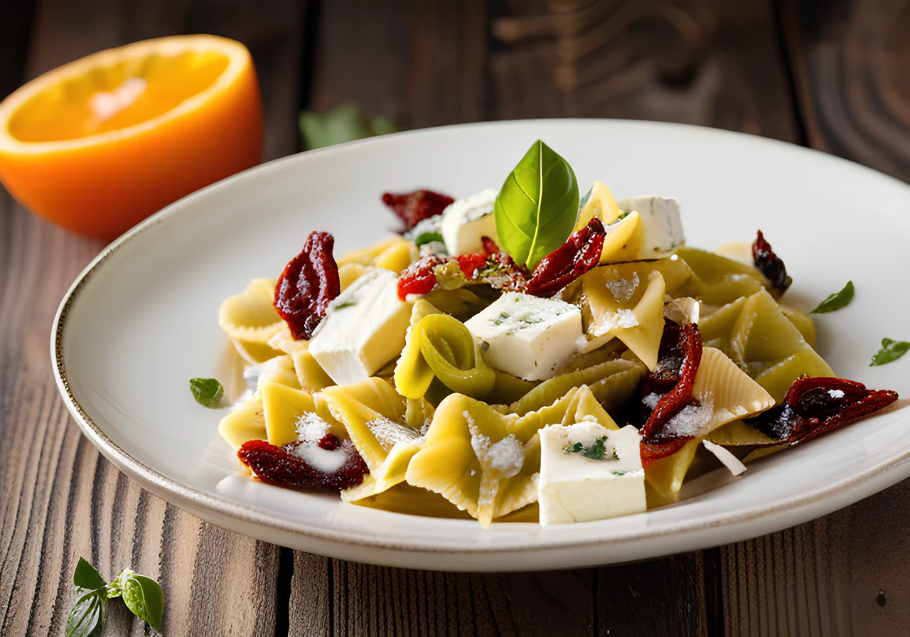 Mediterranean Farfalle Salad