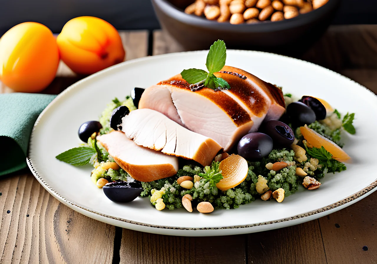Turkey Breast with Couscous Salad