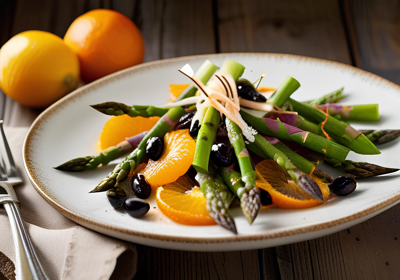 Orange Asparagus Salad