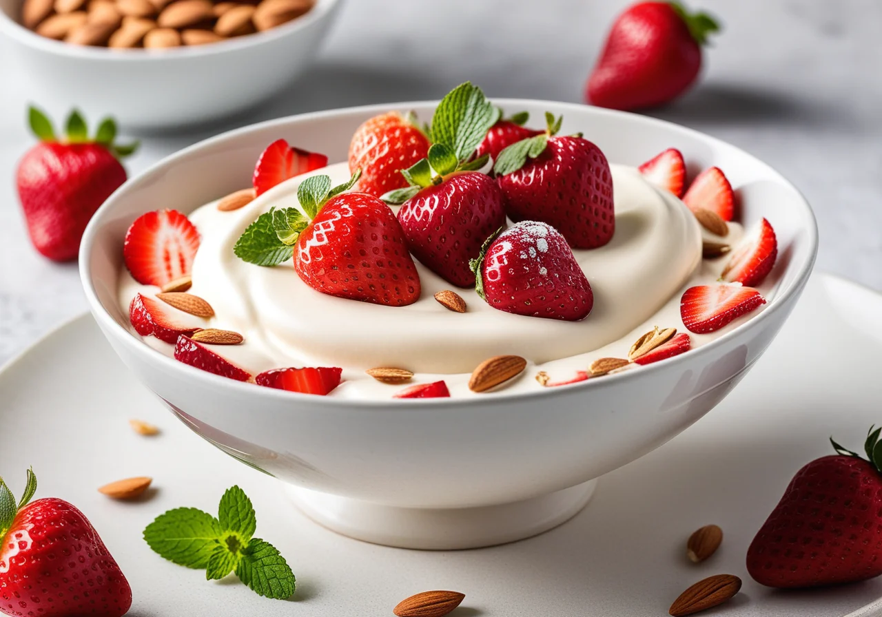 Quarkcream with Berries