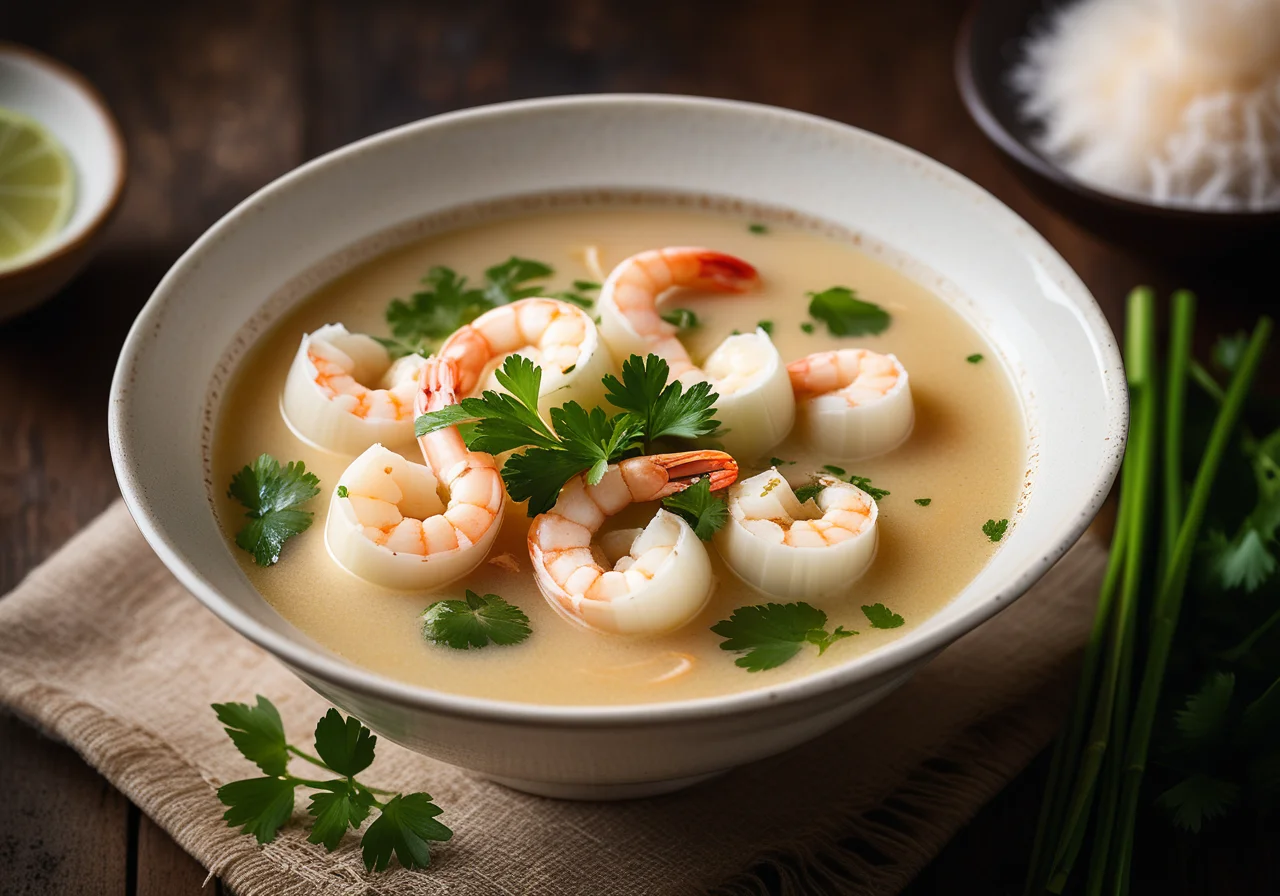 Coconut Seafood Soup