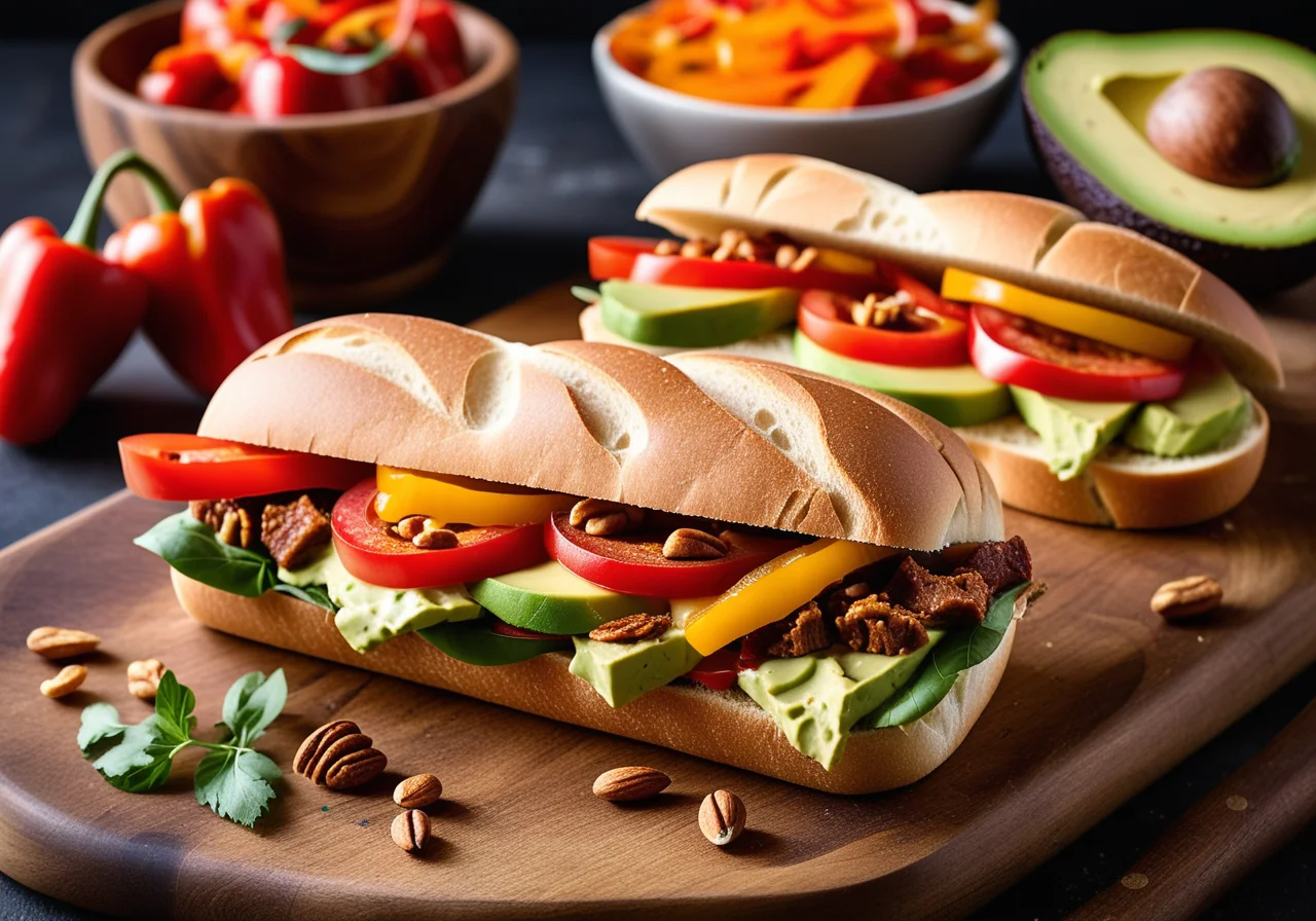 Seitan-Steak Sandwiches