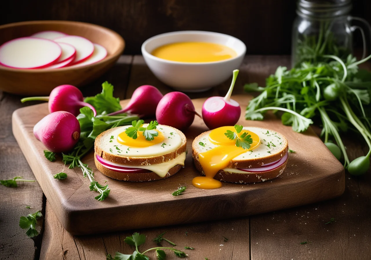 Wholegrain Cheese Sandwiches