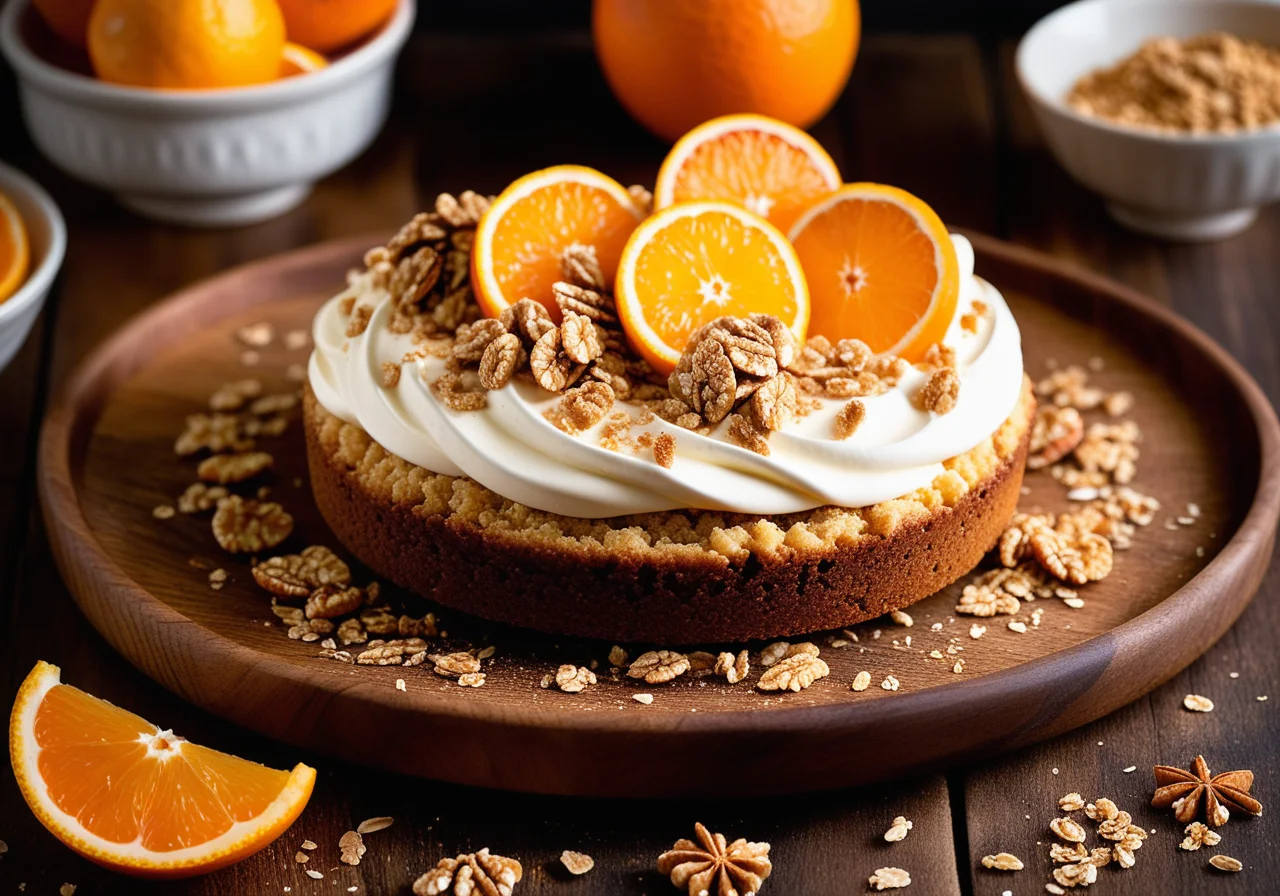 Orange Crumble Cake