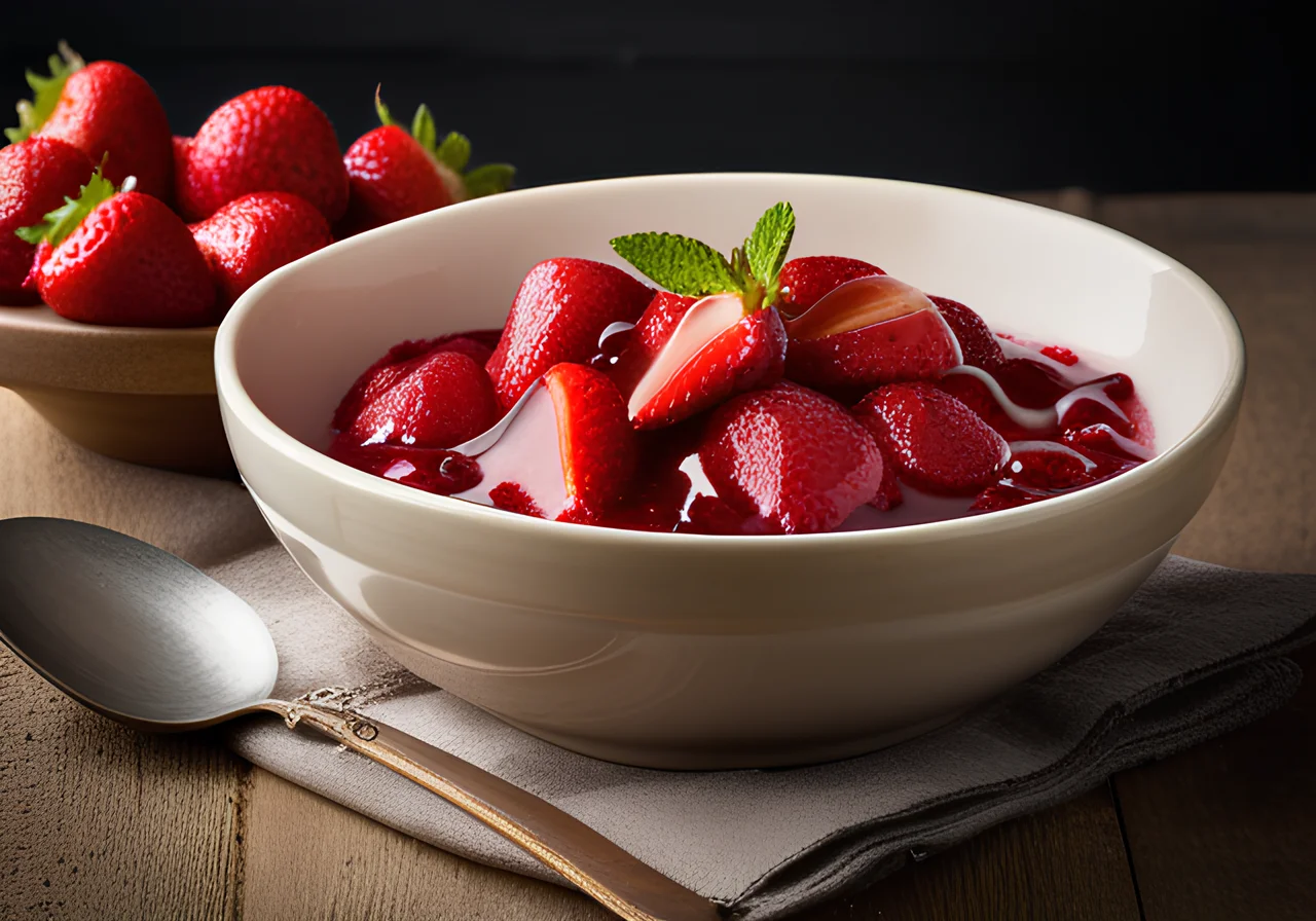 Strawberry–Rhubarb Compote