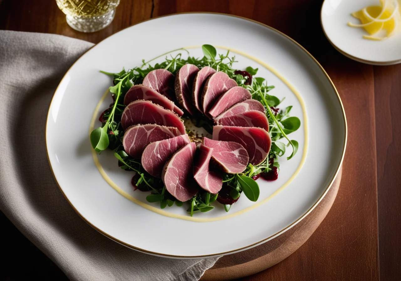 Venison Carpaccio
