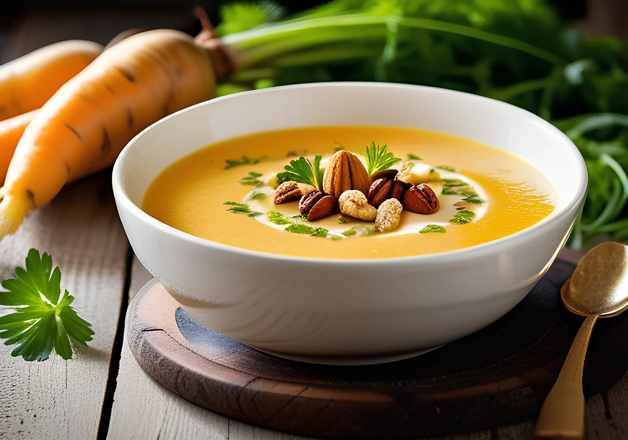 Carrot-Parsnip Cream Soup
