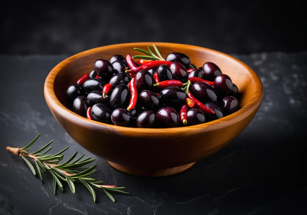 Marinated Olives in Oil