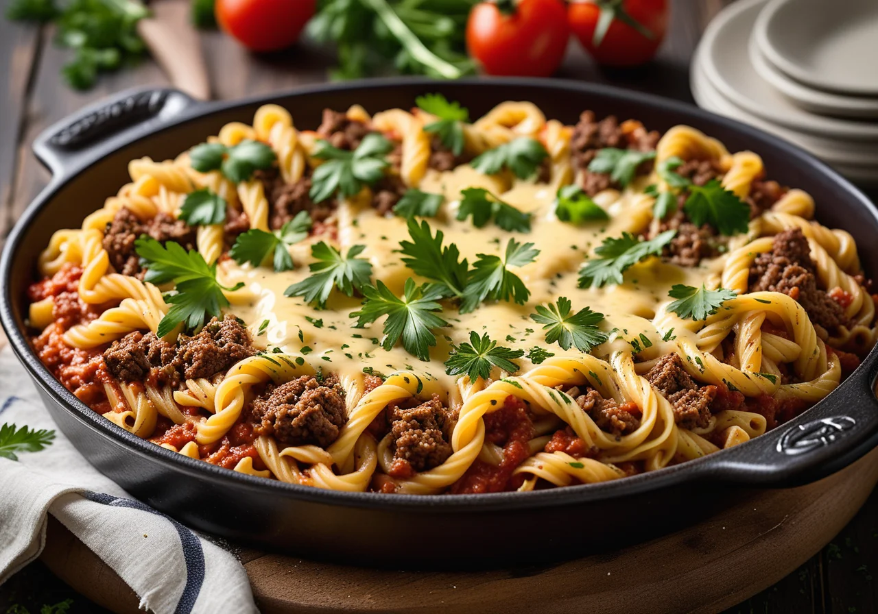 Bolognese Pasta Bake