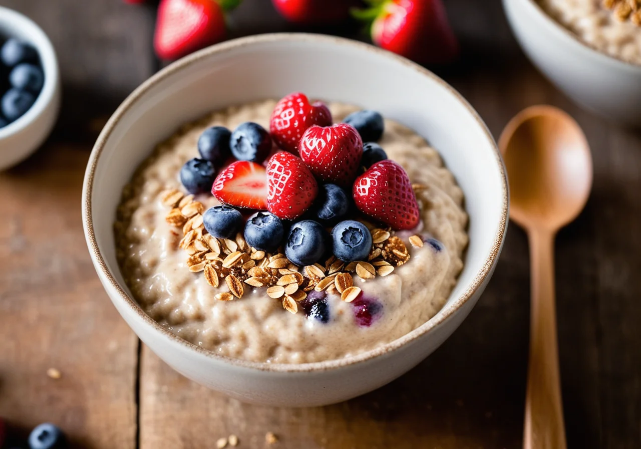 Berry Wheat Porridge