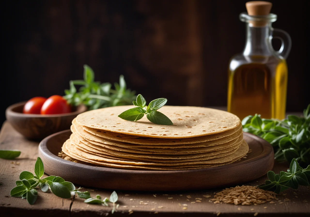Oregano Wheat Flour Tortillas