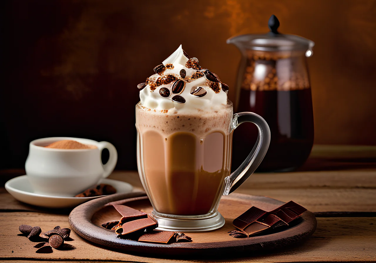 Chocolate Spice Lassi