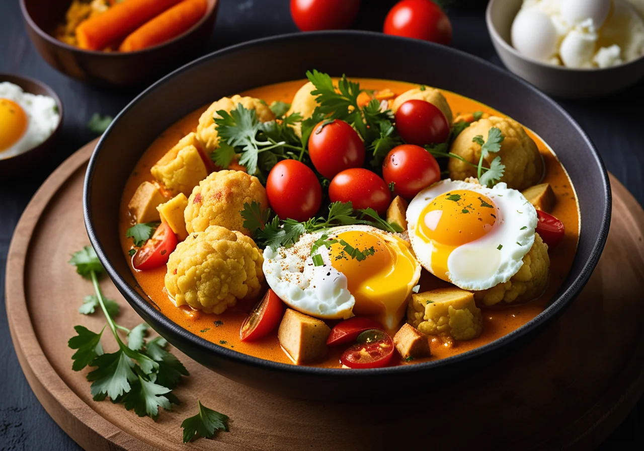 Egg Vegetable Curry