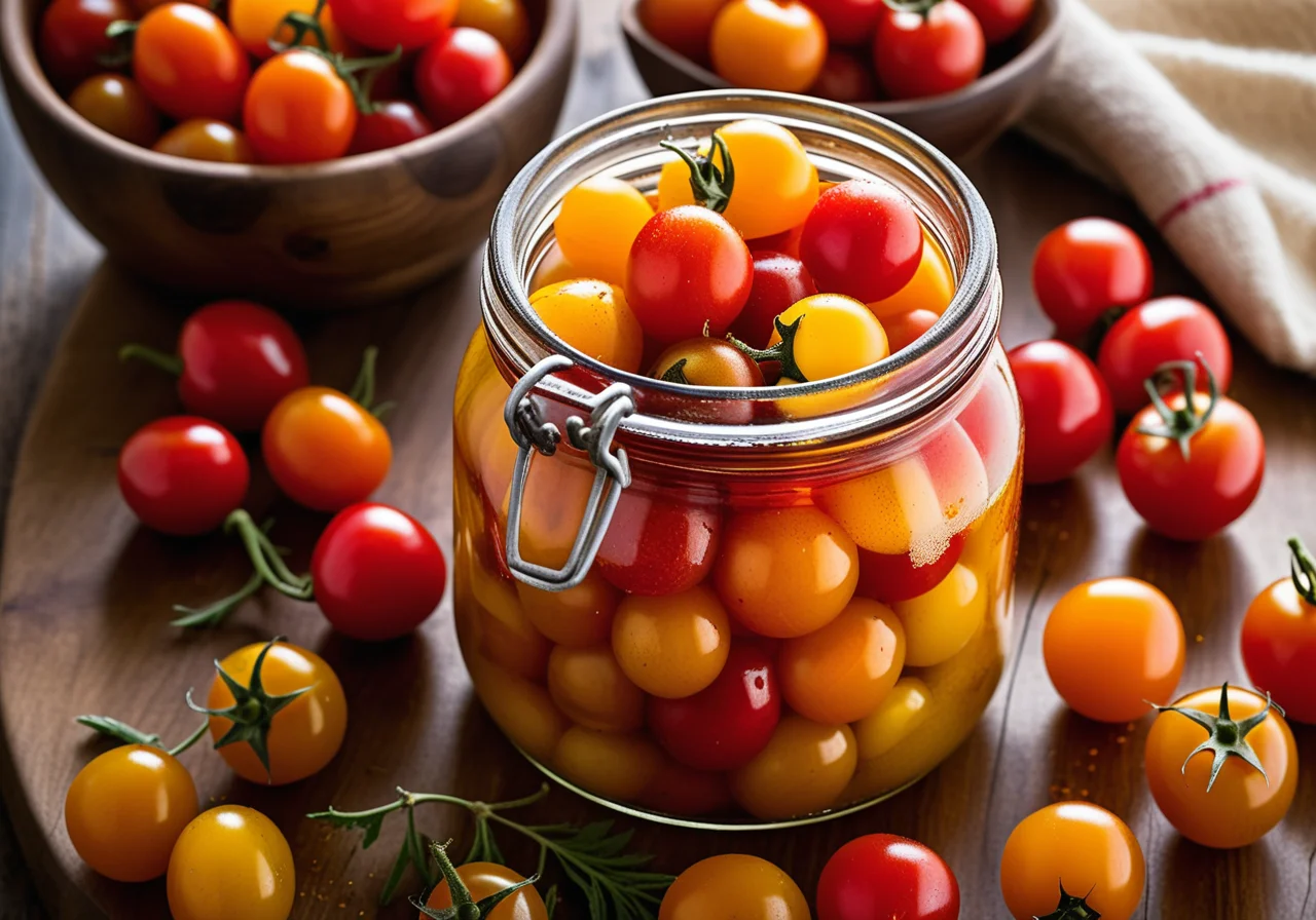 Tomatoes in Vinegar Brine
