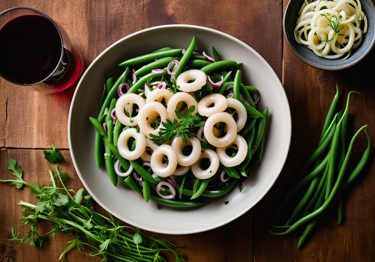 Bean Squid Salad