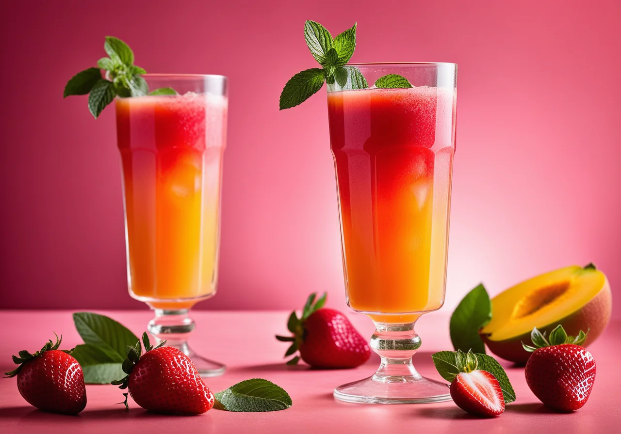 Geeister Fruchtdrink