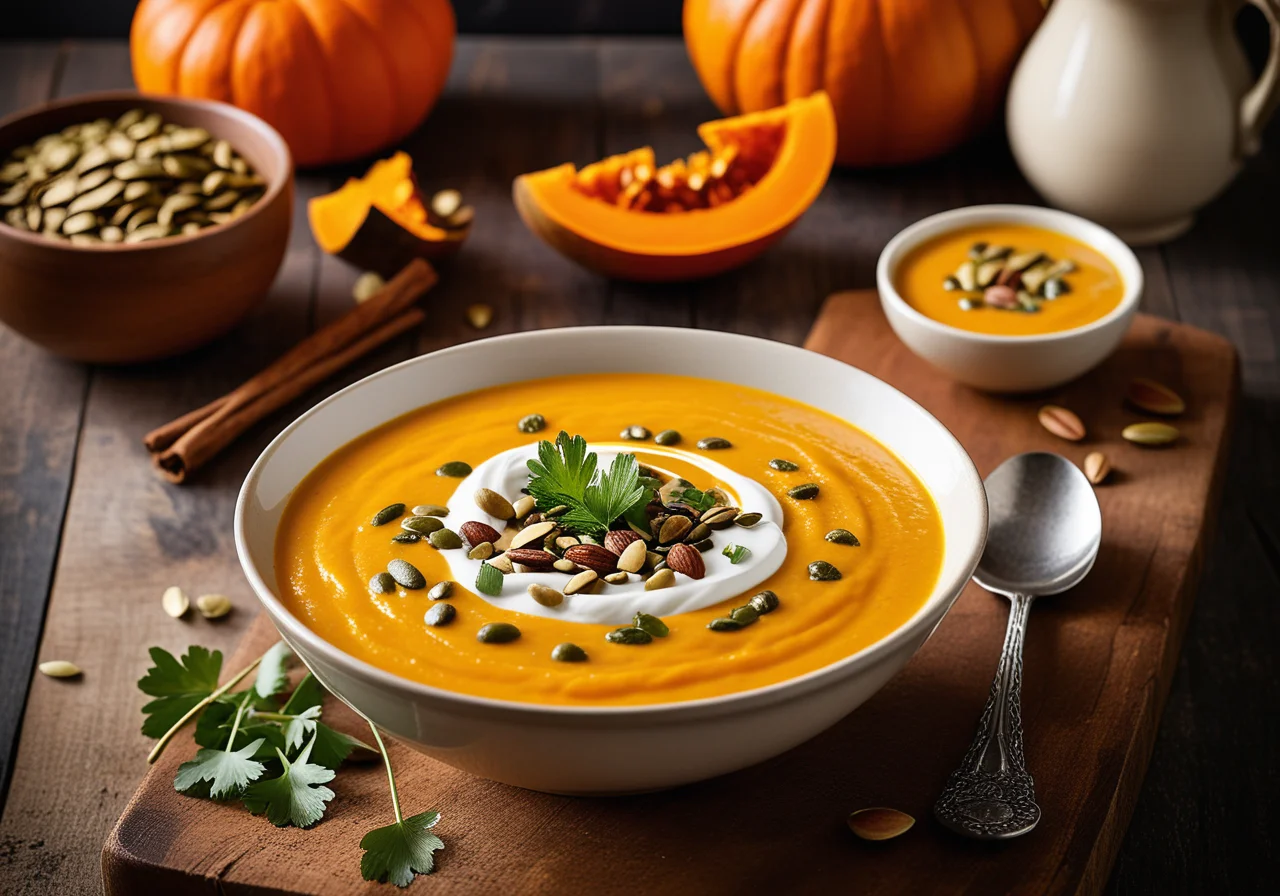 Pumpkin Ginger Soup