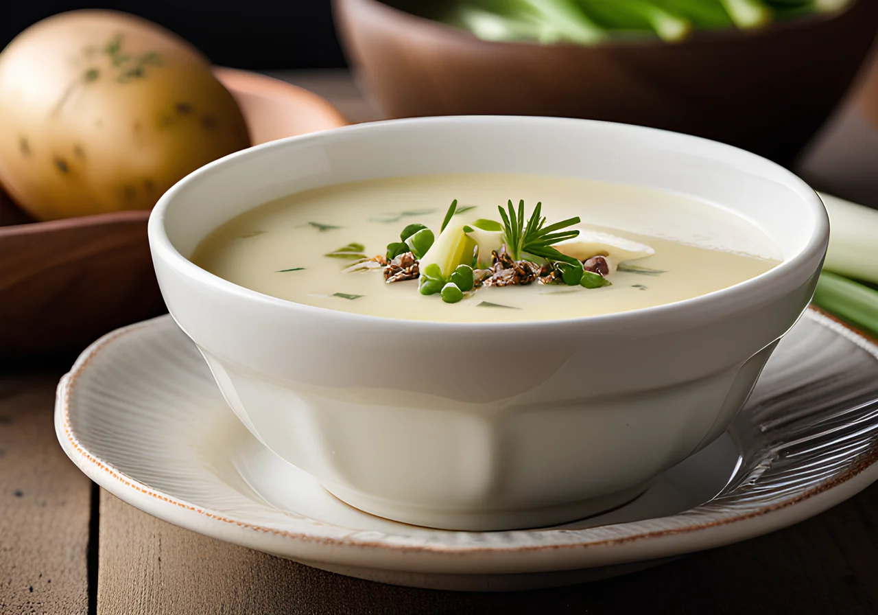 Cold Potato Leek Soup