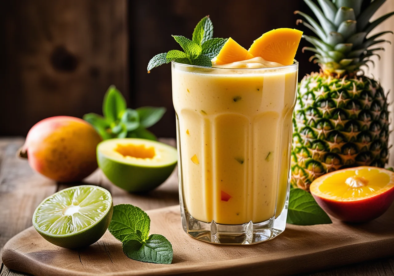 Ananas-Mango-Smoothie