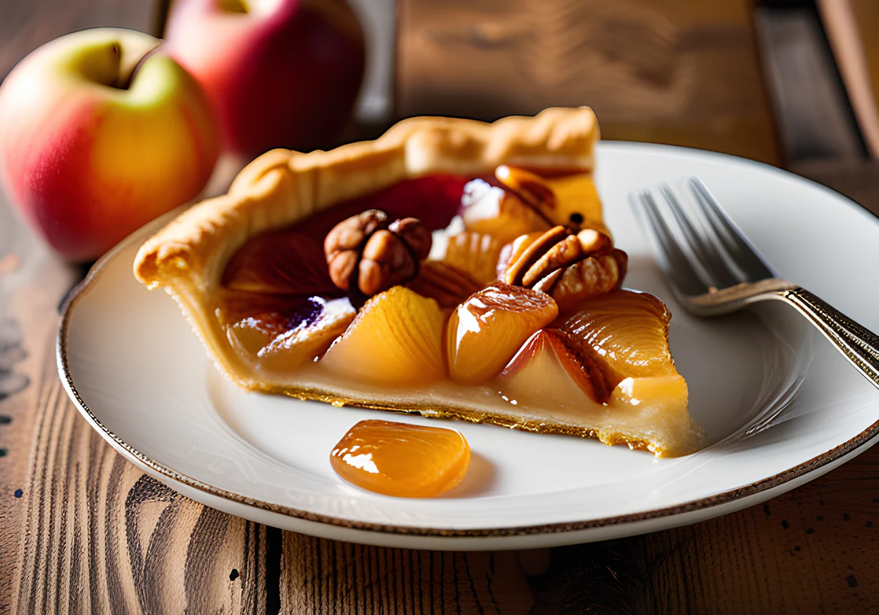 Quick Apple Tart with Puff Pastry