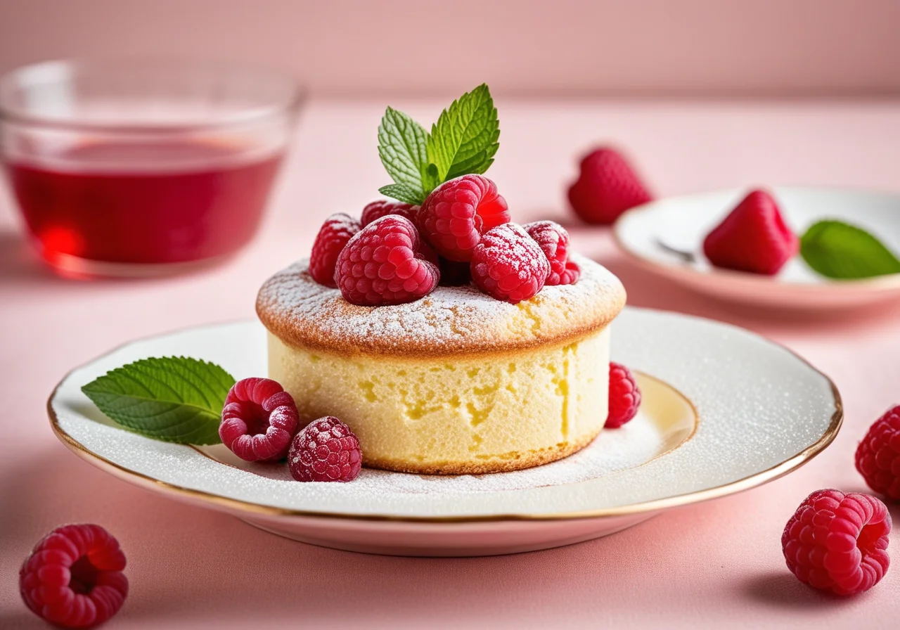 Raspberry Soufflé