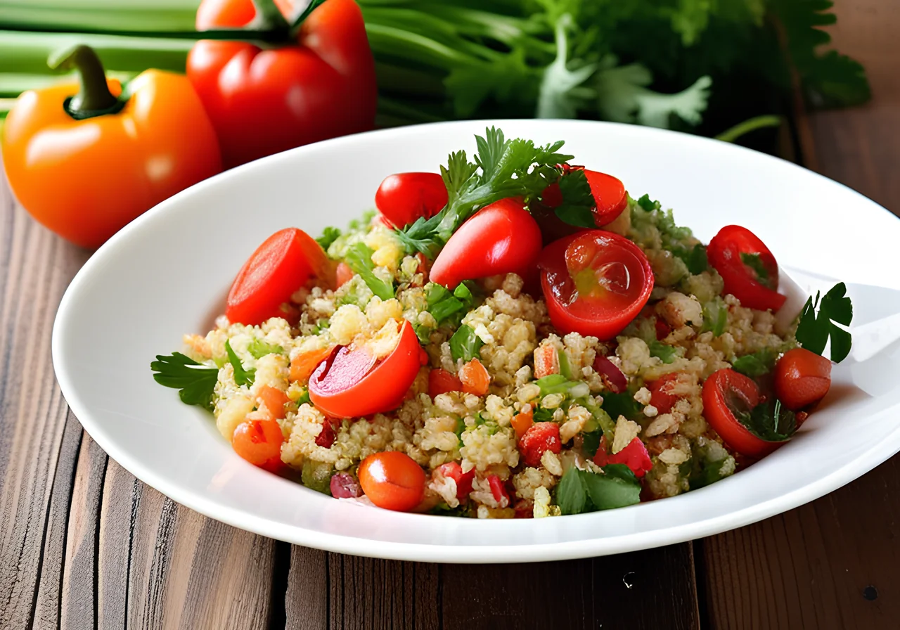 Simple Bulgur Salad