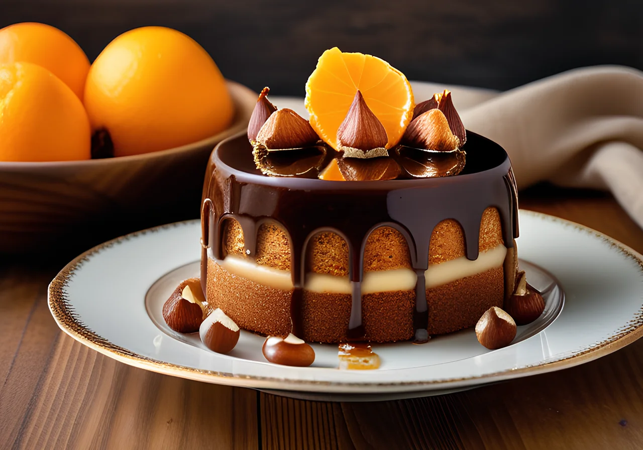 Toffee Hazelnut Cake