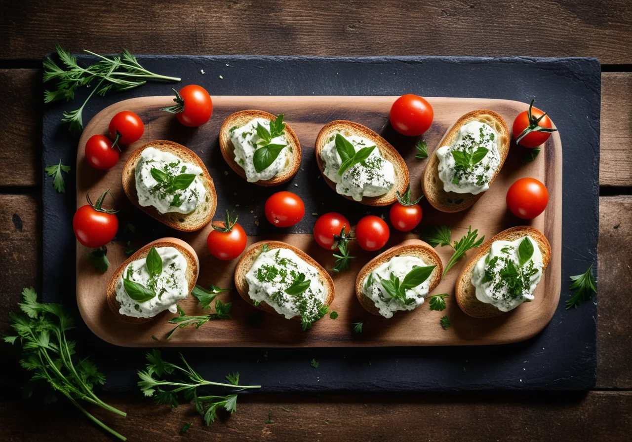 Various Herb Appetizers