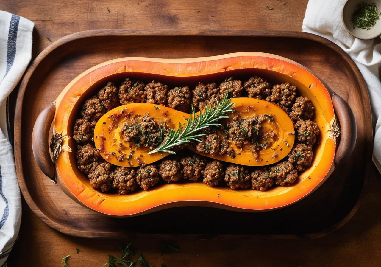 Stuffed Butternut Squash