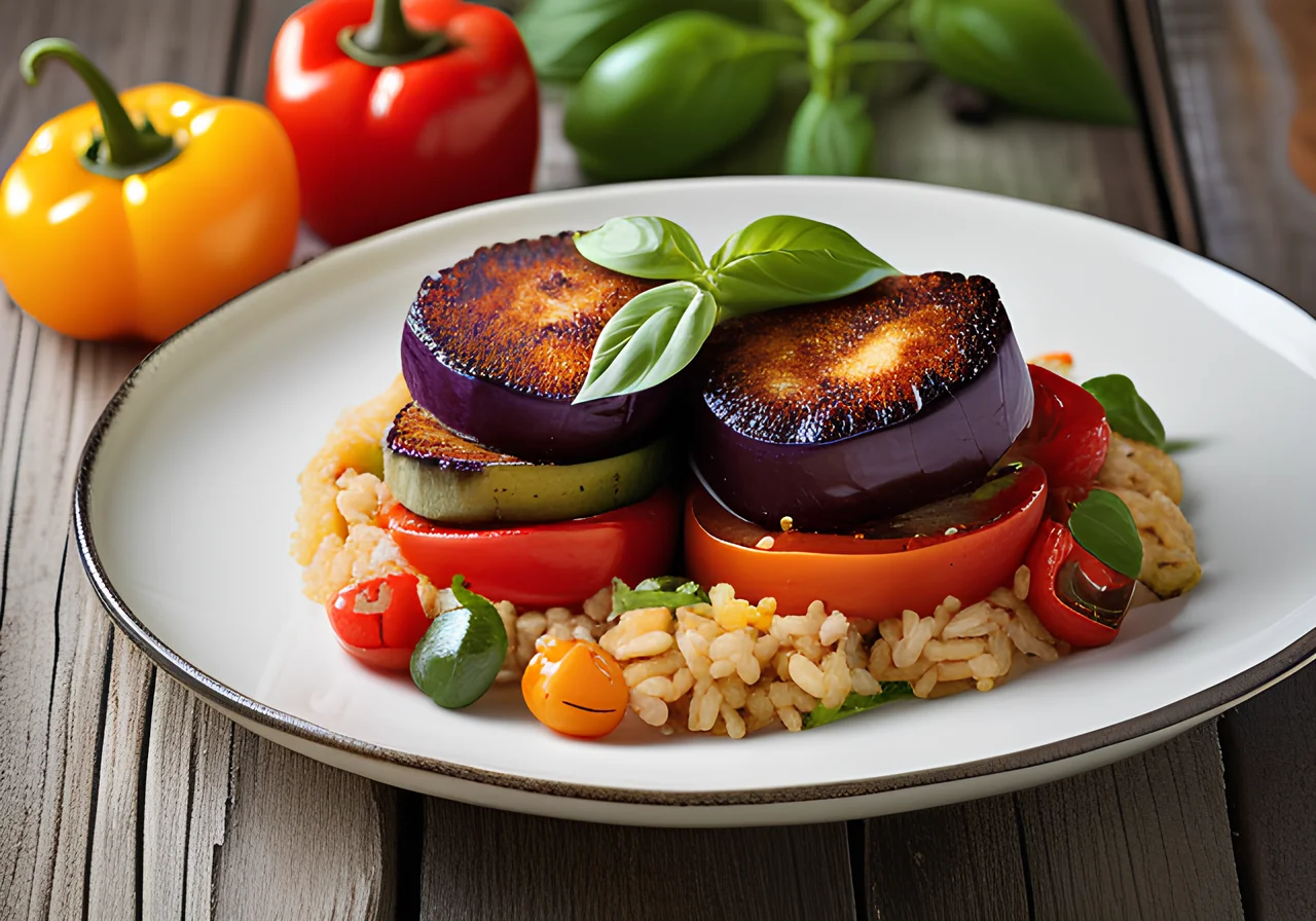 Rice Patties with Vegetables