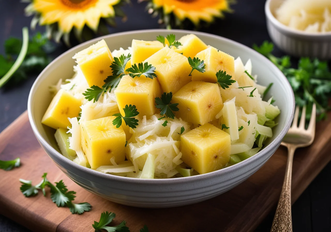 Sauerkraut mit Ananas