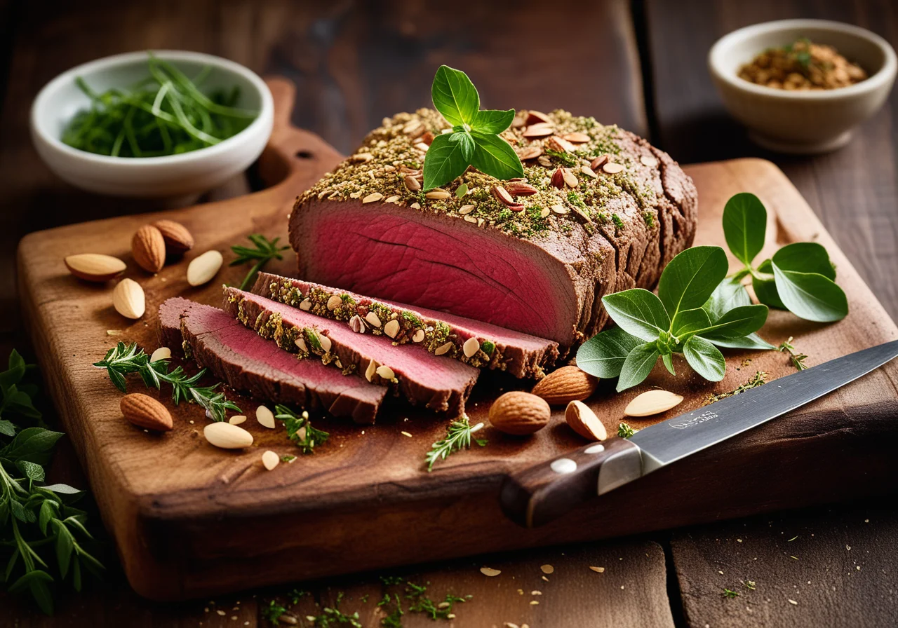 Beef Fillet in Herb Crust