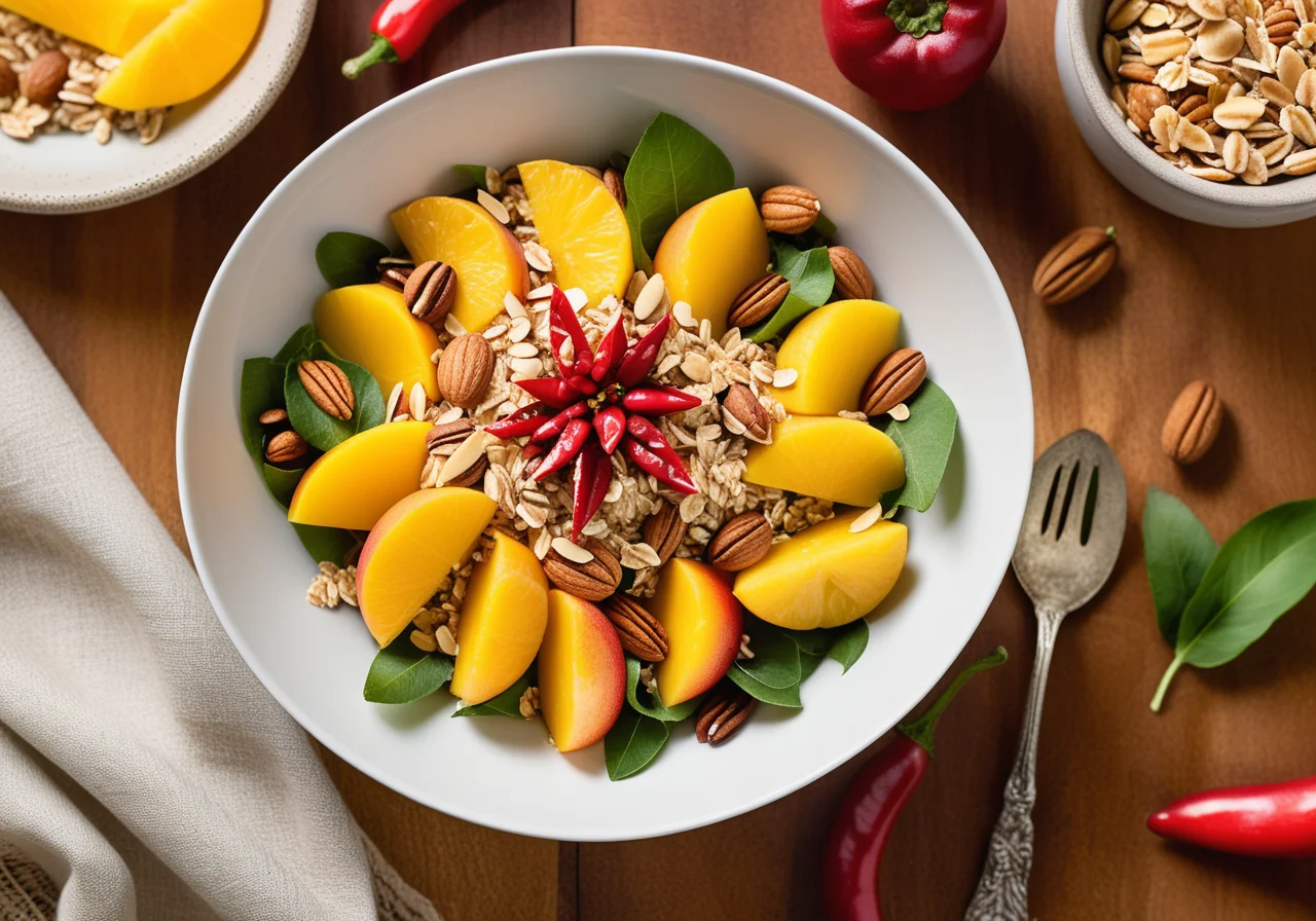 Fruitful Oat Salad