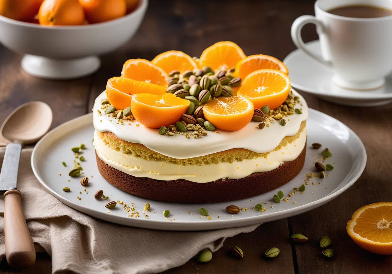 Poppy Seed Orange Cake