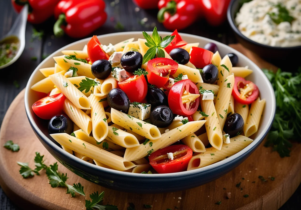 Pasta Salad with Feta