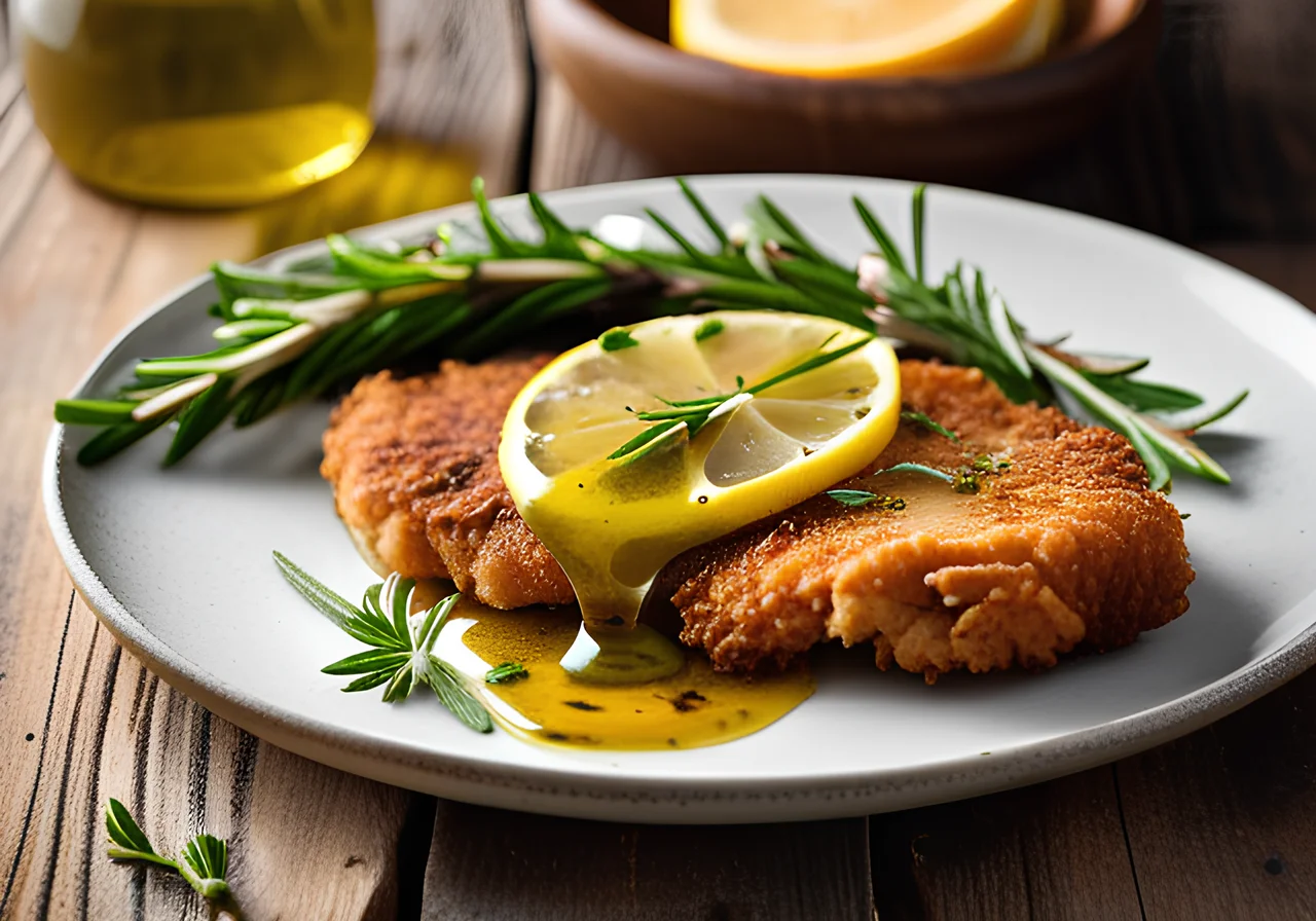 Provence Herb Chicken Schnitzel